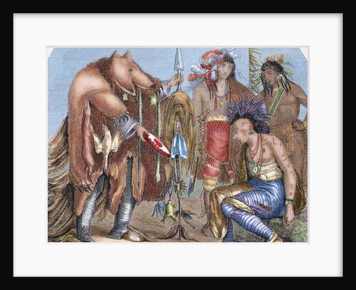 Indians. Iroquois and Chippewa doctors by Anonymous