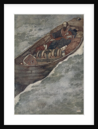 Illustration by Edmund Dulac from The Tempest by William Shakespeare by Anonymous