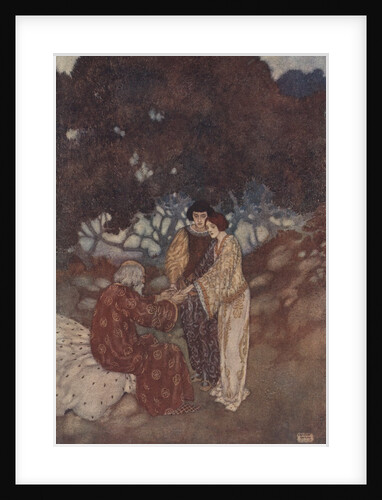 Illustration by Edmund Dulac from The Tempest by William Shakespeare by Anonymous