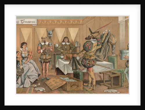 Illustration by R. Andre from Taming of the Shrew by William Shakespeare by Anonymous