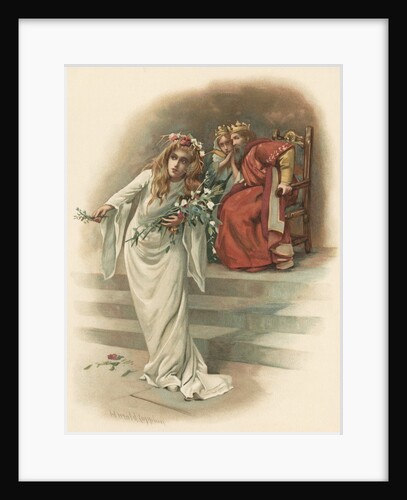 Illustration by Harold Copping from Hamlet by William Shakespeare by Anonymous