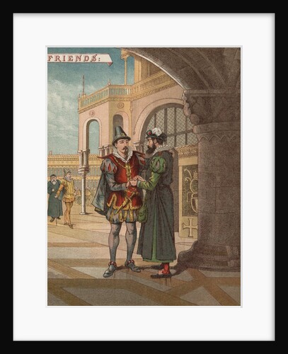 Illustration by R. Andre from Merchant of Venice by William Shakespeare by Anonymous