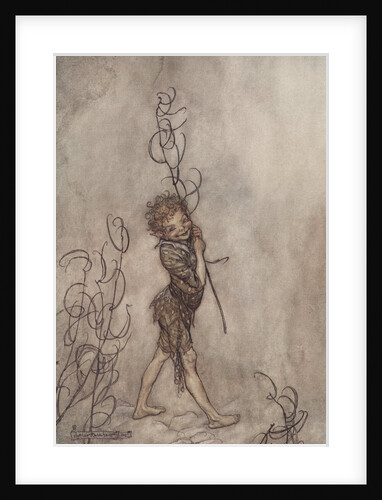 Illustration by Arthur Rackham from a Midsummer Night's Dream by William Shakespeare by Anonymous