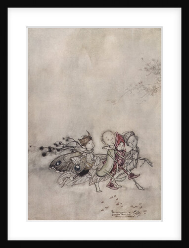 Illustration by Arthur Rackham from a Midsummer Night's Dream by William Shakespeare by Anonymous