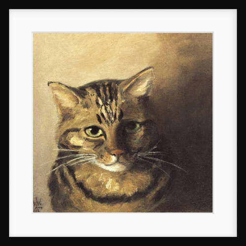Tabby cat by Louis Wain