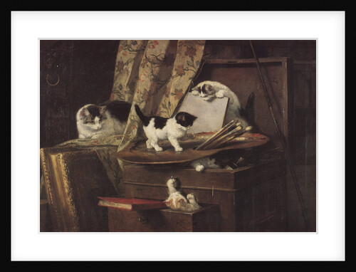Artful Play by Henriette Ronner-Knip