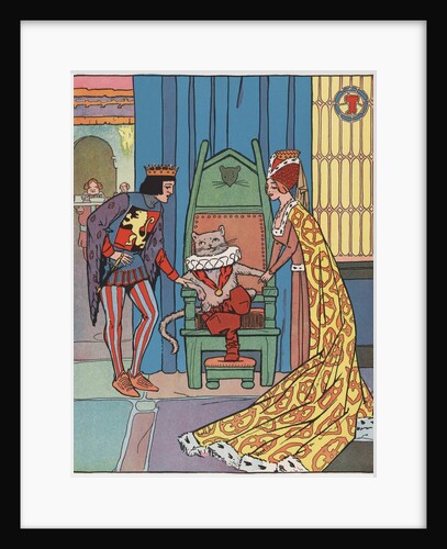 Illustration from Puss in Boots by Anonymous