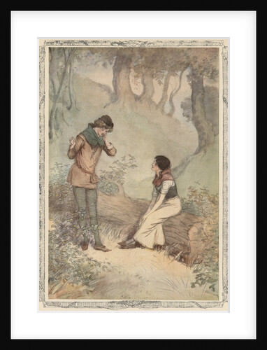 Illustration by Hugh Thomson from As You Like It by William Shakespeare by Anonymous