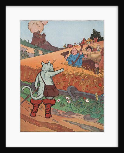 Illustration from Puss in Boots by Anonymous