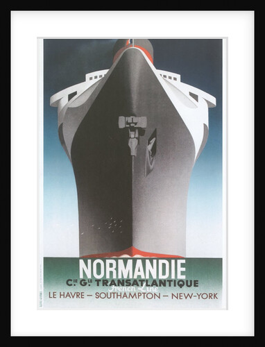 Normandie Ocean Liner by Anonymous