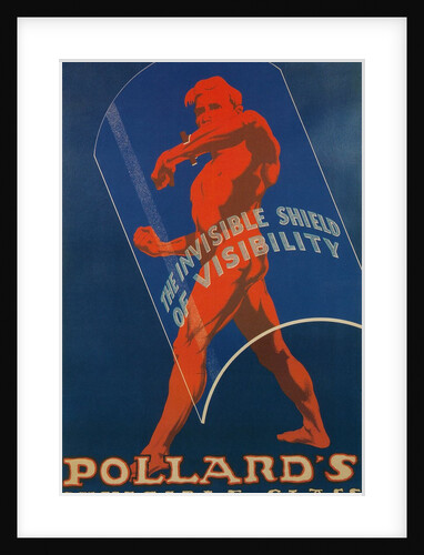 Pollard's Invisible Glass Poster Advertisement by Anonymous