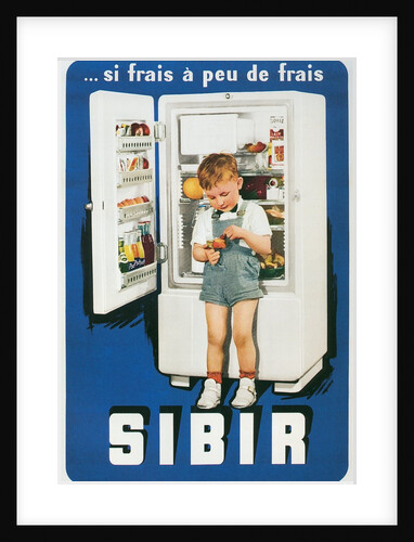 French Refrigerator Ad by Anonymous