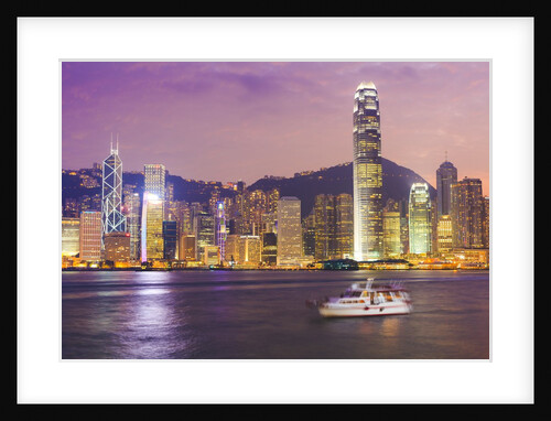 Hong Kong skyline by Anonymous