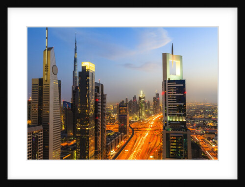 Dubai cityscape by Anonymous