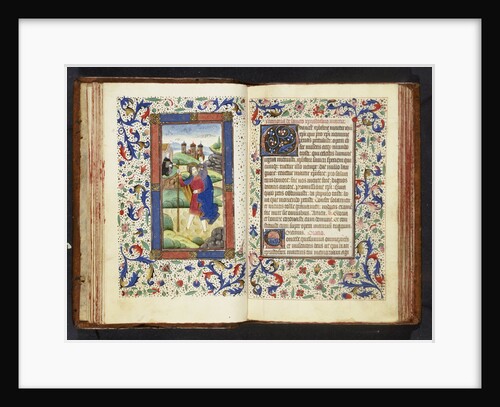 St. Christopher from a book of hours by Anonymous