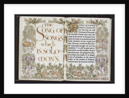 The Song of Solomon by Anonymous