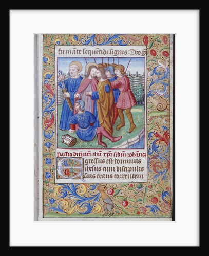 Christ taken by Soldiers from a French book of hours by Anonymous