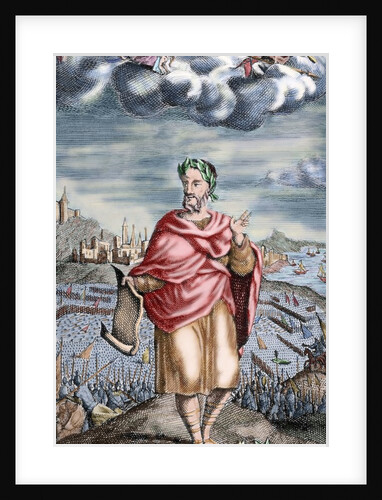 Homer (8th Century B.C.). Greek epic poet by Anonymous