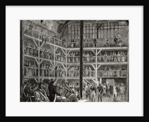 French Revolution. Revolutionary court session, 1793 by Anonymous