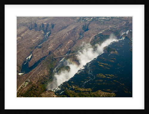 Aerial of Victoria Falls by Anonymous