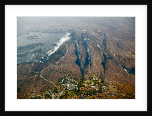 Aerial of Victoria Falls by Anonymous