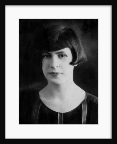 Young flapper studio portrait, ca. 1925 by Anonymous