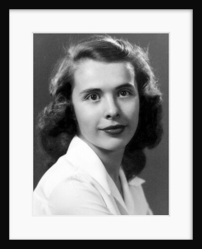 High school portrait of young woman, ca.1948 by Anonymous