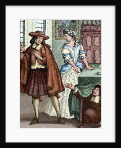 Jean Baptiste Poquelin, called Moliere (1622-1673). French playwright and actor by Anonymous