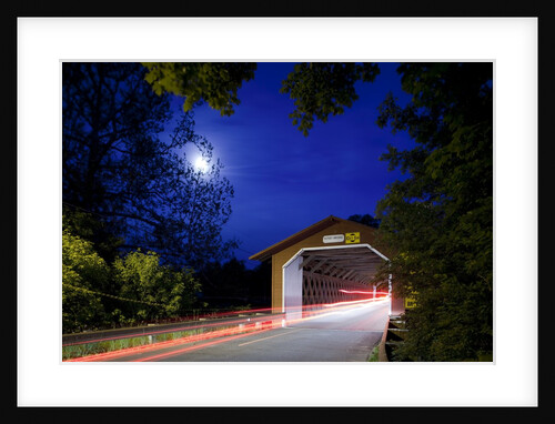 Covered Bridge, Bennington, Vermont by Anonymous