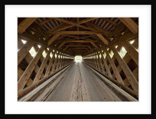 Covered Bridge, Bennington, Vermont by Anonymous