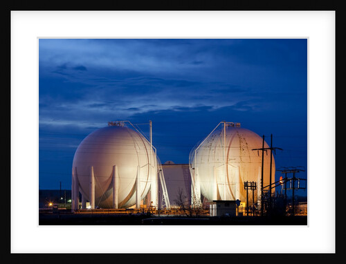 Gas Refinery, Montana by Anonymous