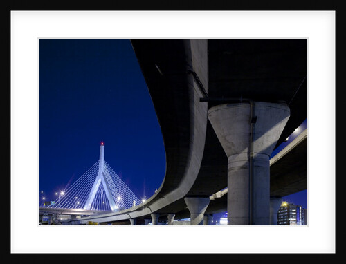 Highway Overpass, Massachusetts by Anonymous