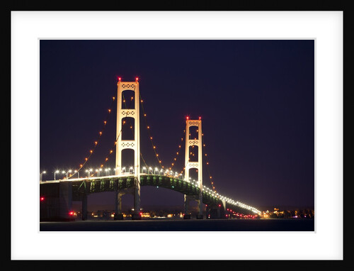 Mackinac Bridge, Michigan by Anonymous
