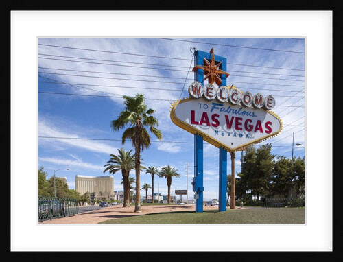 Welcome to Las Vegas Sign, Nevada by Anonymous