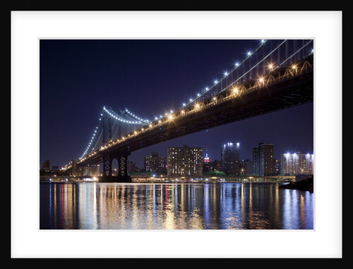 Manhattan Bridge, New York City by Anonymous