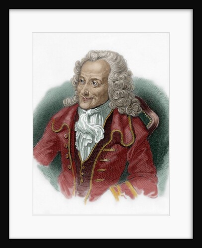 Francois Marie Arouet, called Voltaire (1694-1778). French writer by Anonymous