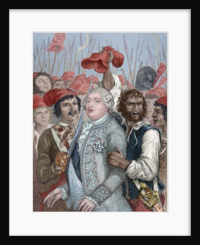 French Revolution (1789-1799). Assault on the Tuileries by Anonymous
