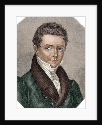 Washington Irving (1783-1859). American author, essayist, biographer and historian by Anonymous