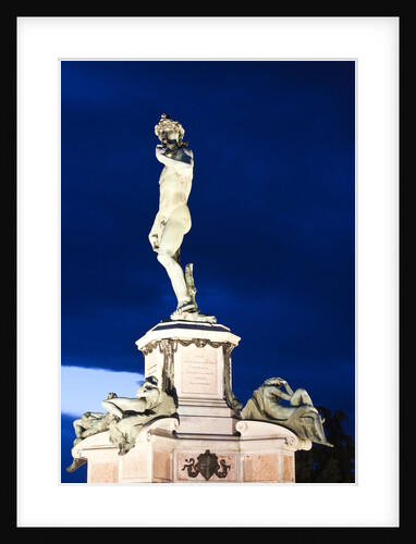 Statue of David overlooking Florence by Anonymous
