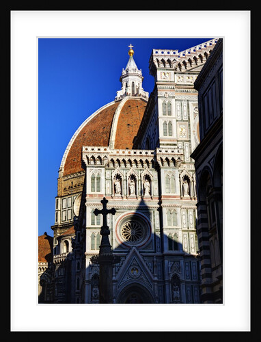 The Duomo of Florence with evening light by Anonymous