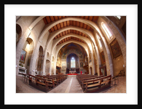 Inside of the Cathedral (Duomo di Gubbio) by Anonymous