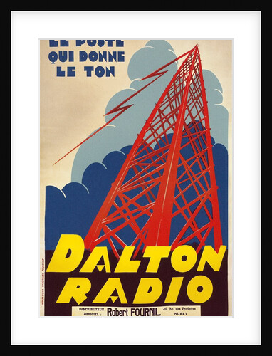 Dalton Radio French Poster by Anonymous
