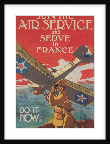 World War I RAF Recruitment Poster by Anonymous