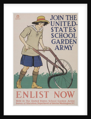 World War I Poster for Gardening by Anonymous