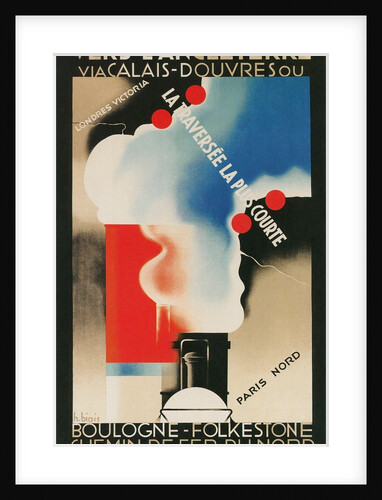 French Advertisement for Crossing the English Channel by Anonymous