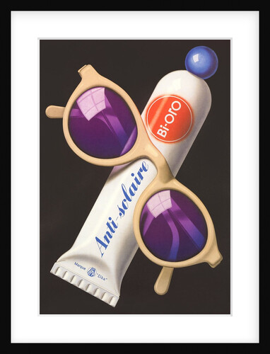 French Advertisement for Sunscreen by Anonymous