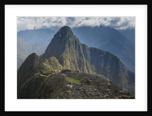 Machu Picchu, Peru, World Heritage Site by Anonymous