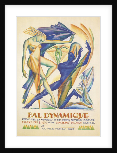 Invitation to Modern Dance Concert, 1929 by Anonymous
