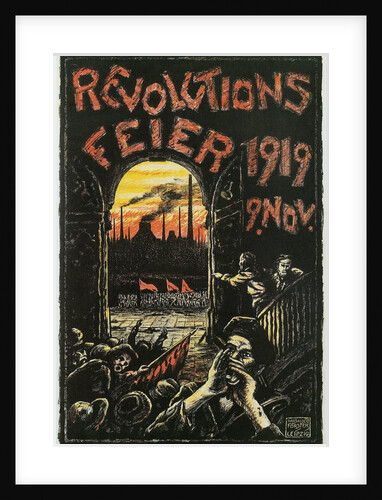 Revolutions Feier Poster by Anonymous
