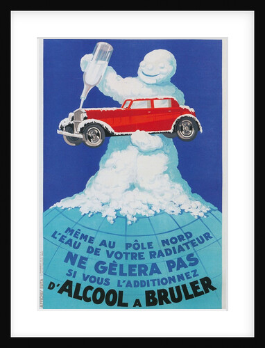 French Advertisement for Anti-freeze by Anonymous